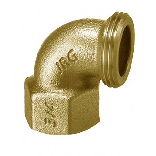 JRG Sanipex Albue for Fordeler 1"X3/4"- Innvendig Gjenge