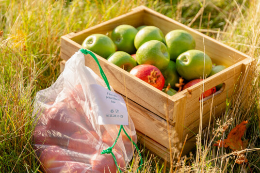 Gjenbrukbare fruktposer 1,25l 4-pk