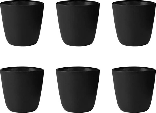 Aida Raw Titanium Black Single Wall Mug 30 Cl 6 Pcs 6 Stk 30 Cl Black Aida Raw Titanium Black Single Wall Mug 30 Cl 6 Pcs 6 Stk 30 Cl Black