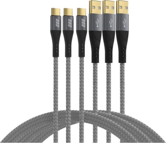Efb Elektronik Usb-Ac-00008 2 M Usb A Usb C Usb 2.0 0,48 Gbit/Sek. Sort Grå