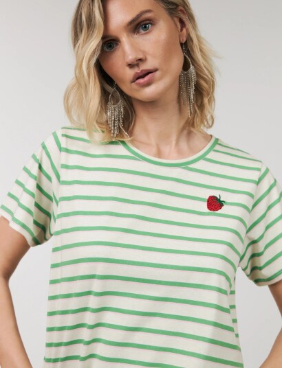 Lollys Laundry Romall Tee   Green   XS
