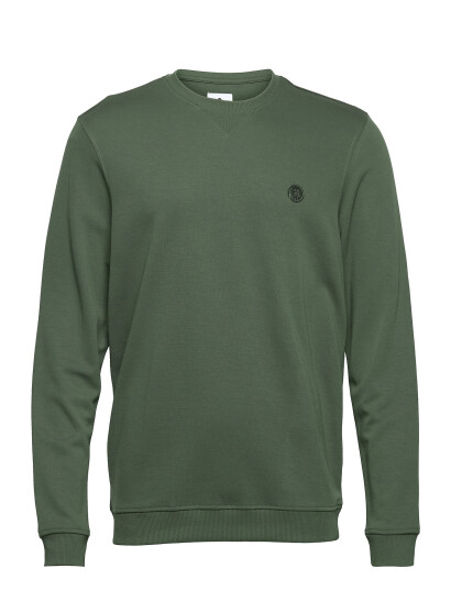 JBS of Denmark Jbs Of Dk Badge Crew Neck Fsc - Green - M