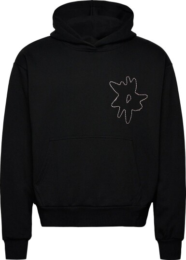 Pica Pica Palo Hoodie Handwritten BLACK XL Pica Pica Palo Hoodie Handwritten BLACK XL