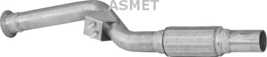 ASMET 02.051 Eksosrør ASMET 02.051 Eksosrør