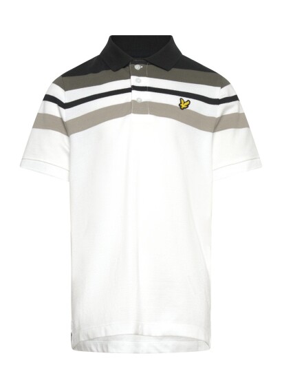 Lyle & Scott Engineered Stripe Polo Shirt Multi/patterned 128 134