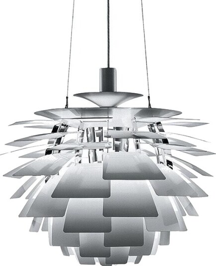 Louis Poulsen PH Artichoke Ø480 Rustfritt Stål Louis Poulsen PH Artichoke Ø480 Rustfritt Stål