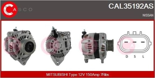 Dynamo CASCO CAL35192AS Dynamo CASCO CAL35192AS