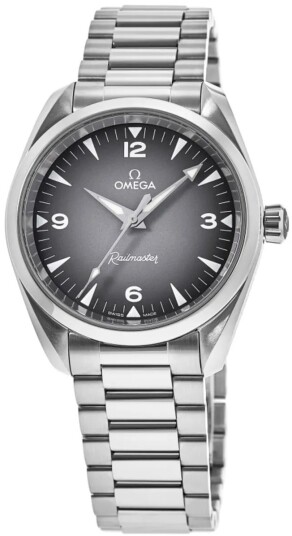 Omega Herreklokke 235.10.38.20.06.001 Seamaster Railmaster Grå/Stål Omega Herreklokke 235.10.38.20.06.001 Seamaster Railmaster Grå/Stål