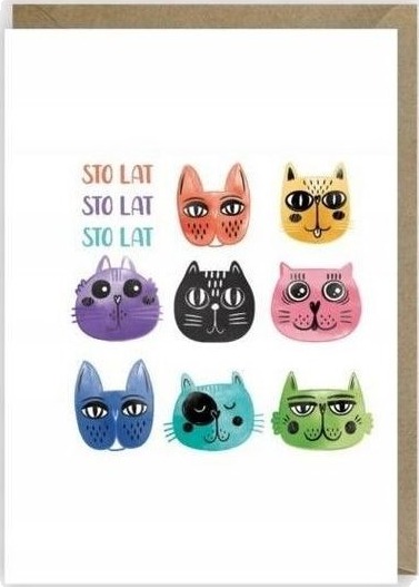Fødselsdagskort Øko Konvolutt K017