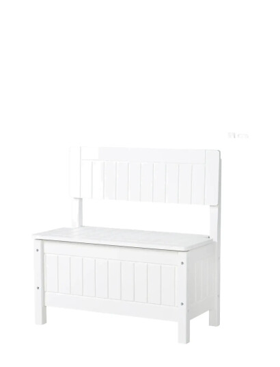 ROBA Wooden Combination Children"s Chest And Bench - White - ONE SIZE ROBA Wooden Combination Children"s Chest And Bench - White - ONE SIZE