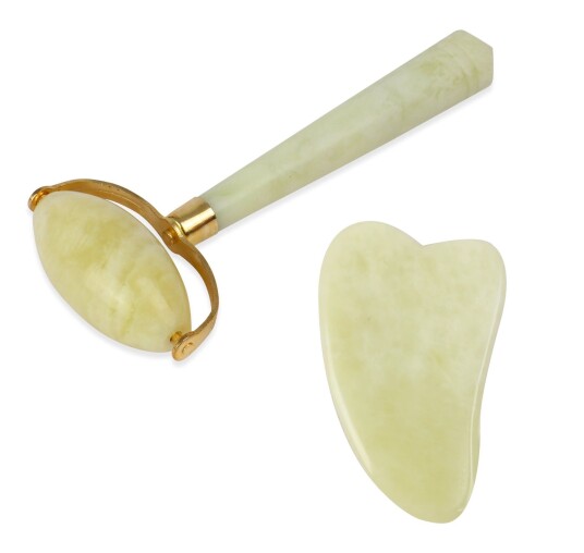 Dermaspa Jade Roller og Gua Sha Kit