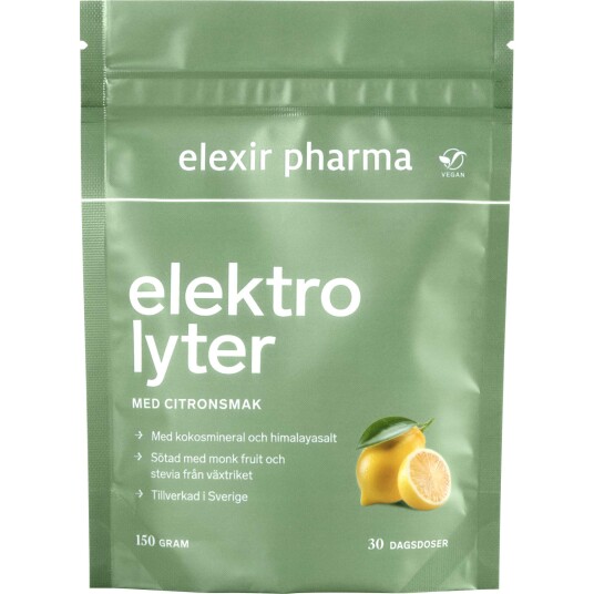 Elexir Pharma Elektrolyter Citron 150 g