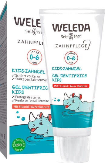 Weleda Barnetannpasta Gel med Fluor 0-6 år 50 ml Weleda Barnetannpasta Gel med Fluor 0-6 år 50 ml