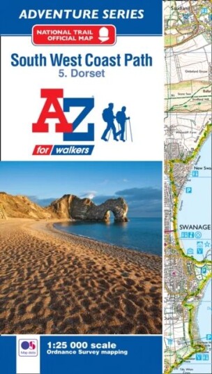 Sw Coast Path Dorset Adventure Atlas