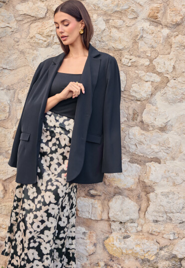 BUBBLEROOM Denice oversized blazer Black 42 BUBBLEROOM Denice oversized blazer Black 42