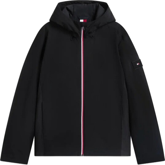 Tommy Hilfiger Lightweight Padded Hood Jacket   BLACK   M