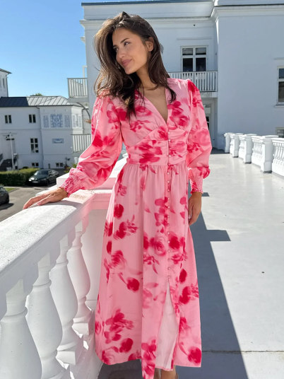 BYIC Adel Long Dress Rosa L BYIC Adel Long Dress Rosa L