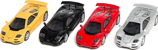 McLaren F1 Supercar Die-Cast Racerbil 1:32 Blandet