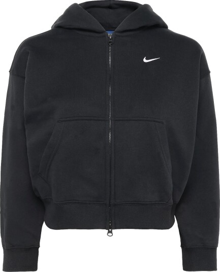 Nike G Nsw Studio Flc Os Fz Hd BLACK/WHITE 128 137