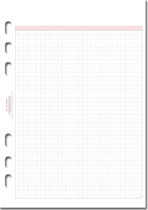 Chronoplan Ark A5 148 X 210 Mm 50 Ark Rutet 6 Hull For P/N: 50101 50102 50103 50163 50167 50172 50173 50830 50831