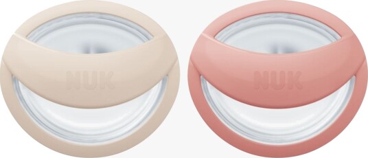 Nuk Perfect Match Beige/Red Size 0 6 Months