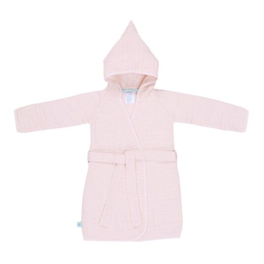 LÄSSIG Badekåpe muslin pulver rosa