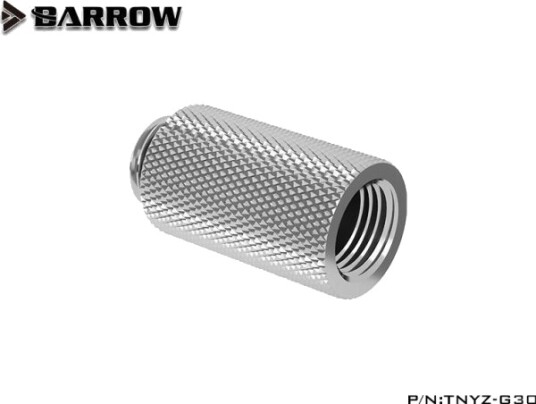 Barrow G1/4 MF 30 skjøte sølv TNYZ G30 s Barrow G1/4 MF 30 skjøte sølv TNYZ G30 s
