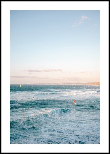 Wind surfing Algarve Poster Plakat / 70x100cm