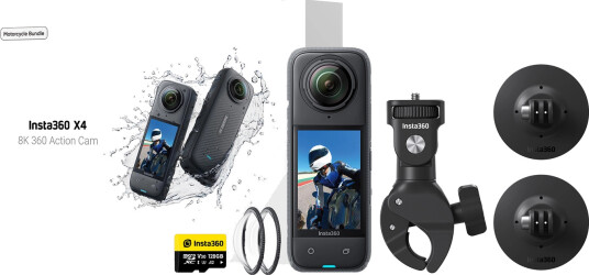 Insta360 X4 Motorcycle Bundle