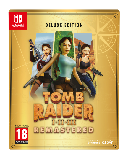 Tomb Raider I-III Remastered Deluxe Edition Switch