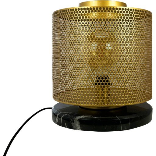 Dyberg Larsen French Collection Nantes Bordlampe Messing/ Marmor