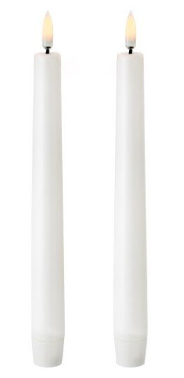 Uyuni Lighting Kronelys Led 20,5 cm 2-pakning, hvit 1599246 1664711-01-0