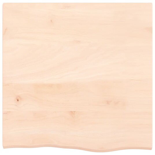 Benkeplate til bad 60x60x2 cm ubehandlet heltre Benkeplate til bad 60x60x2 cm ubehandlet heltre