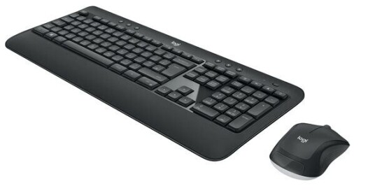 Logitech Mk540 Trådløst Tastatur med Mus QWERTZ Layout Svart