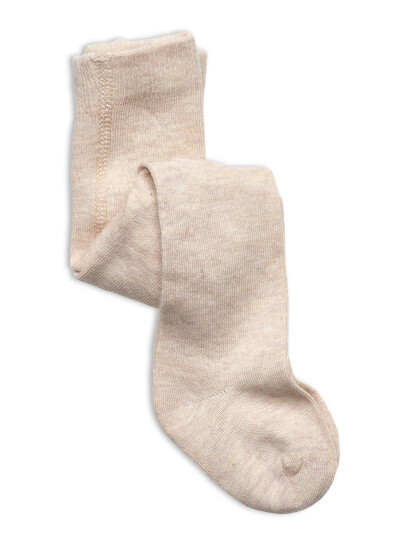 Minymo Stocking Solid Beige 68-74