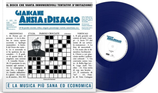 Ansia E Disagio Blue Vinyl