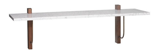 Audo Copenhagen Corbel Hylle Long Carrara Lampemesteren Audo Copenhagen Corbel Hylle Long Carrara Lampemesteren