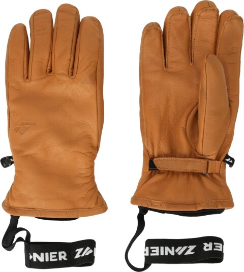 Zanier Versa Leather Skihansker Brun 9