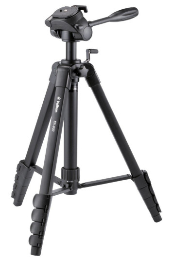 Velbon EX-650 Tripod med Smartphone Holder - Svart Velbon EX-650 Tripod med Smartphone Holder - Svart