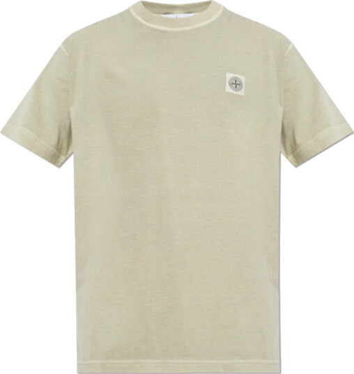 Stone Island Herre Topper Grønn L,