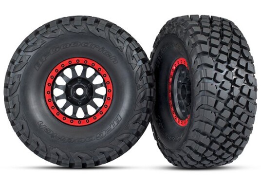 Traxxas 8474 Tires & Wheels Baja KR3/Method Racing Beadlock 2 Traxxas 8474 Tires & Wheels Baja KR3/Method Racing Beadlock 2