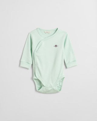 Gant Body med logo til baby unisex FADED MINT 74