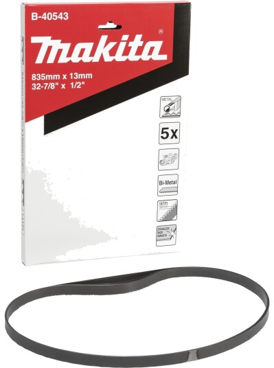 Makita B-40543 Sagblad - 14 TPI, Bi-metall - 5 stk