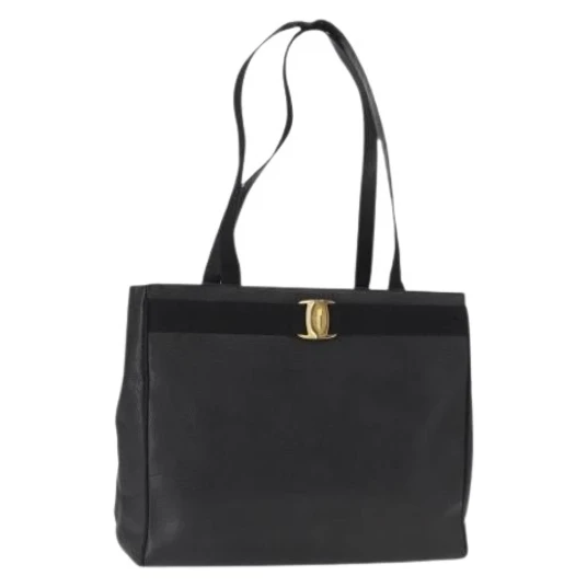 Salvatore Ferragamo Dame Svart