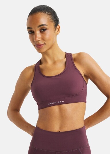 Röhnisch Flattering Mesh Sportsbra Huckleberry L Sport BH