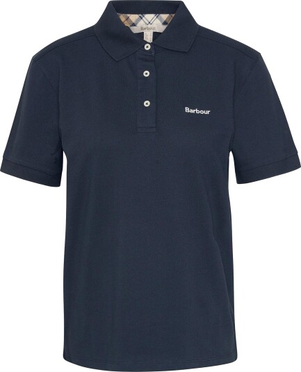 Barbour Poloskjorte Bowford Navy Dame 42