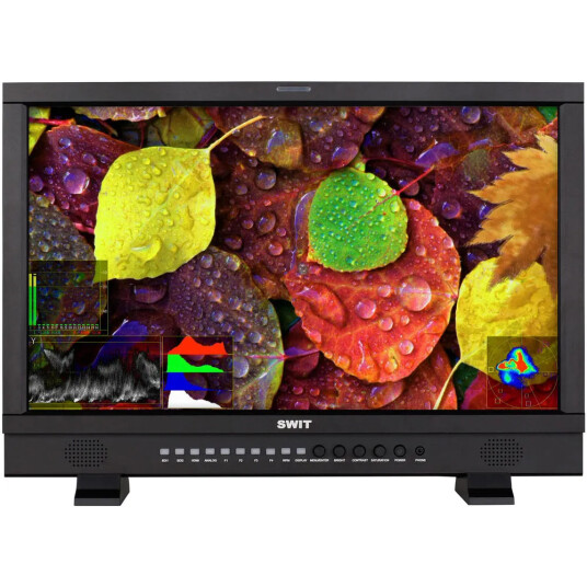 SWIT S-1243FS 23.8” LCD Monitor 23.8” 1920×1080 med V-Mount SWIT S-1243FS 23.8” LCD Monitor 23.8” 1920×1080 med V-Mount