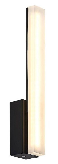 Lucande Lisana LED Vertical Vegglampe IP44 Black Lampemesteren