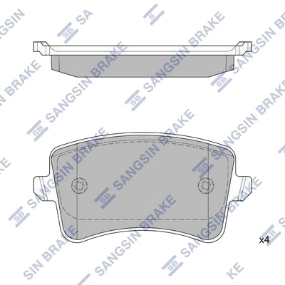 Hi Q SP2146 Bremseklosser