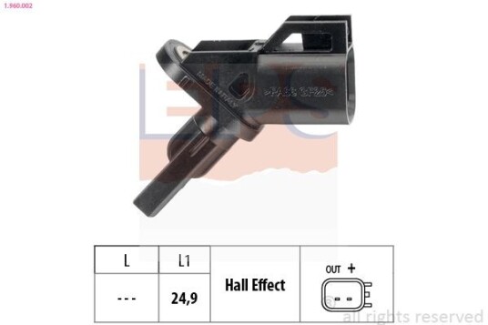 ABS sensor EPS 1.960.002 ABS sensor EPS 1.960.002